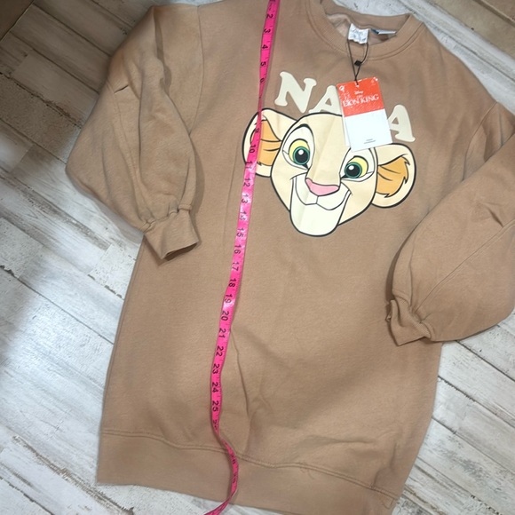 ZARA Kids | Beige | Disney Lion King Plush Dress - Picture 2 of 6